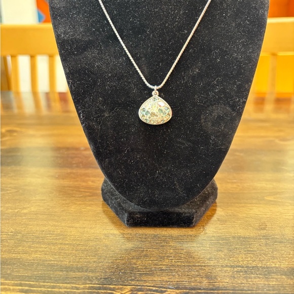 Swarovski Silver and Crystal Pendant - Picture 3 of 5